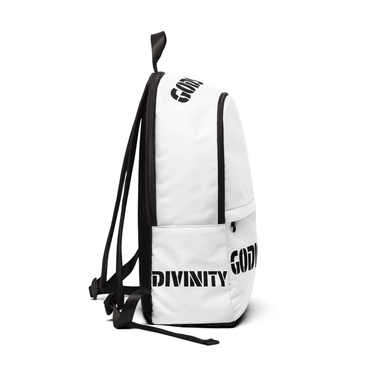 Unisex Fabric Backpack with Inspirational Quotes, Trendy Backpack, Casual Backpack, Daily Use Bag, Gifts for Students, Religious Gifts