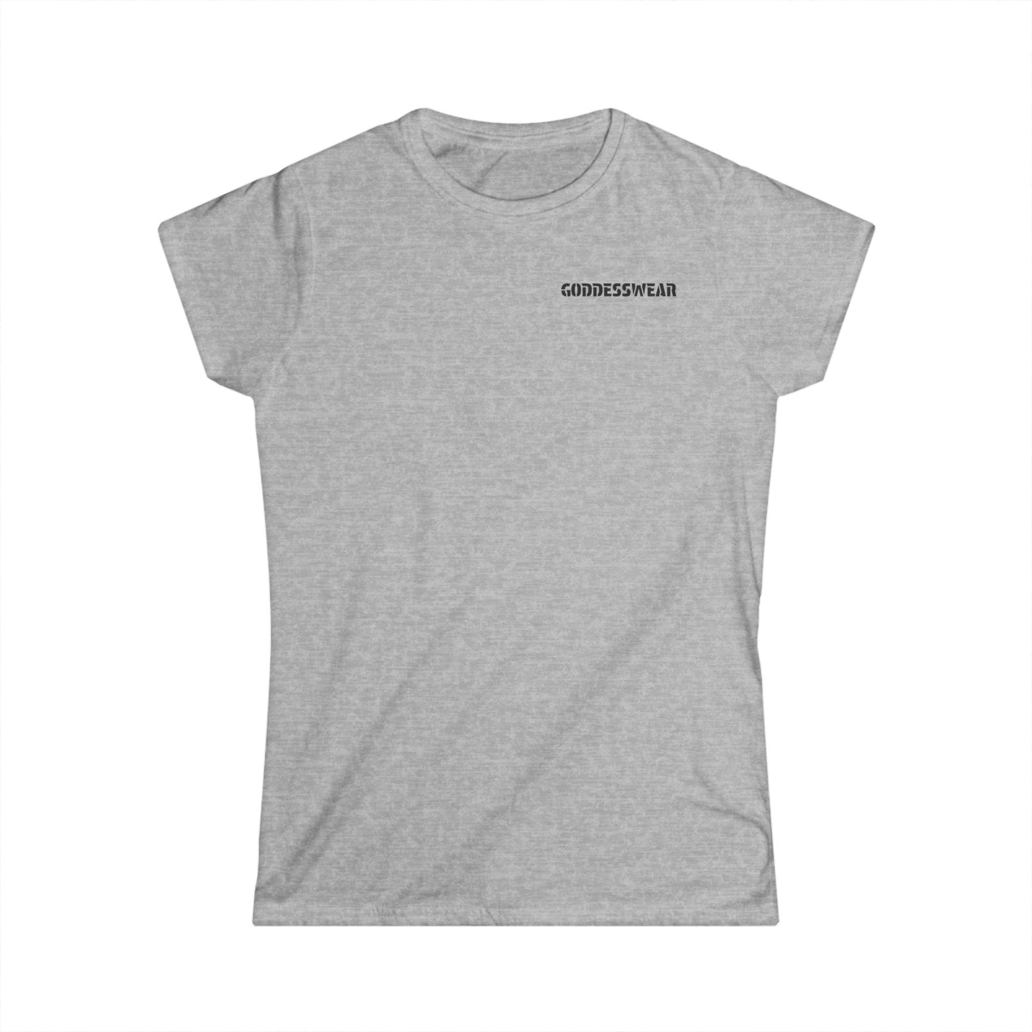 Goddesswear Women's Softstyle Tee | Empowerment T-Shirt, Casual Wear, Affirmation Top, Birthday Gift, Self-Care Fashion