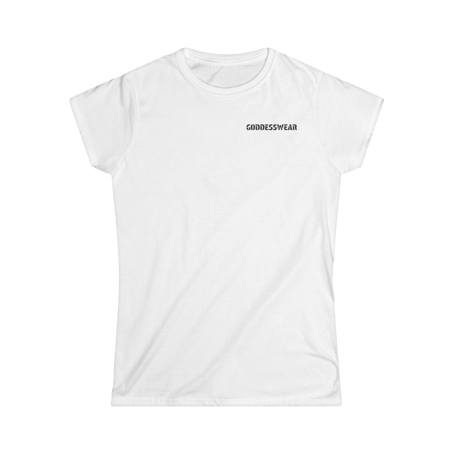 Goddesswear Women's Softstyle Tee | Empowerment T-Shirt, Casual Wear, Affirmation Top, Birthday Gift, Self-Care Fashion
