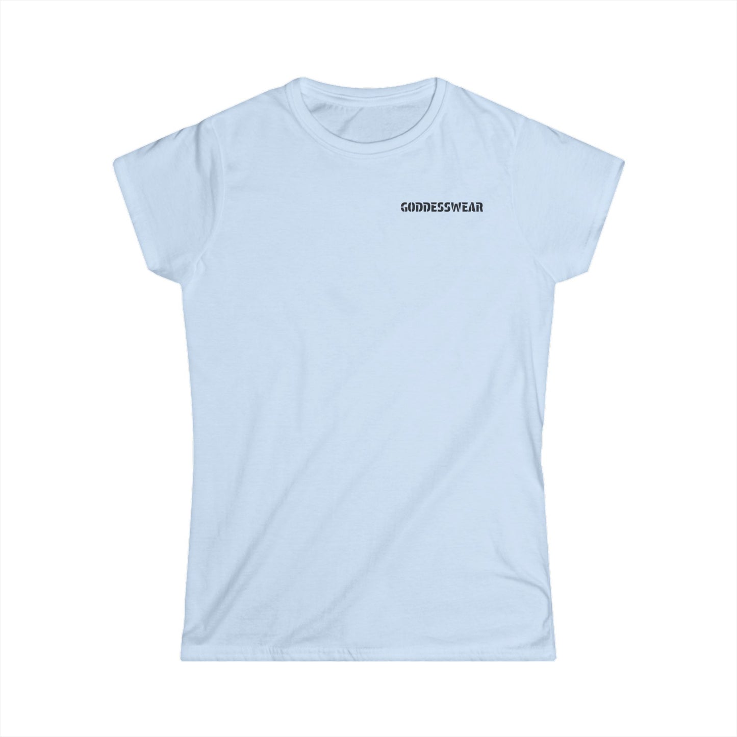 Goddesswear Women's Softstyle Tee | Empowerment T-Shirt, Casual Wear, Affirmation Top, Birthday Gift, Self-Care Fashion